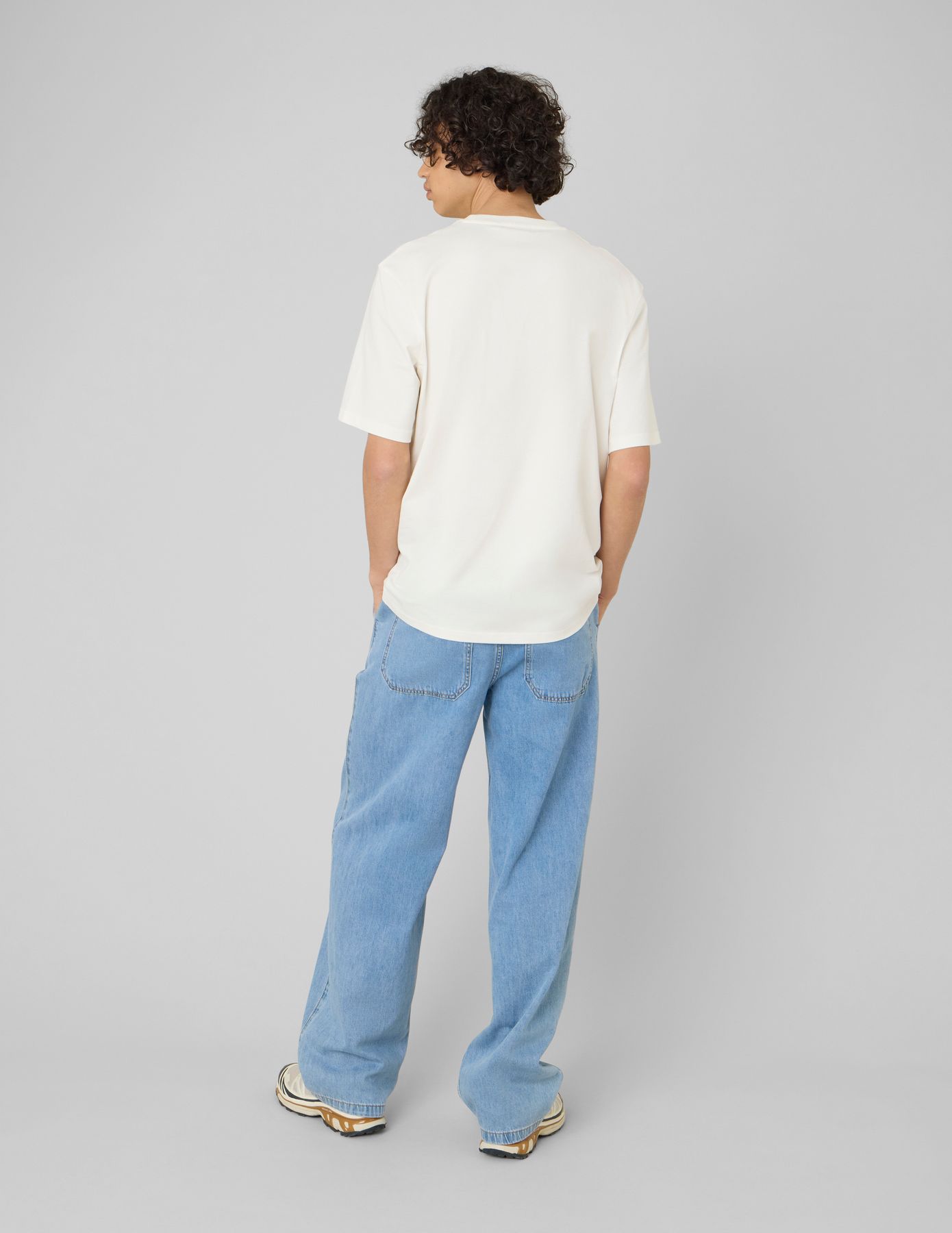 Pantalon fluide en jean