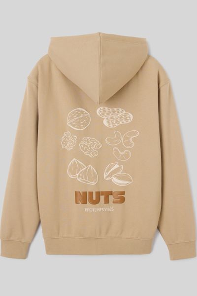 Sweat zipp&eacute; &agrave; capuche