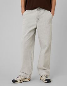 Jean skater gris clair