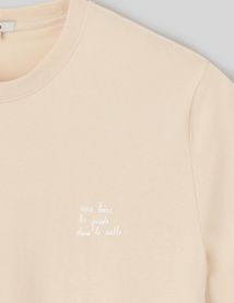 T-shirt message poitrine