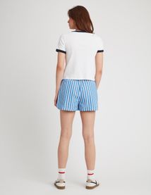 Short rayé