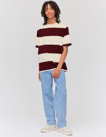 T-shirt maxi rayures