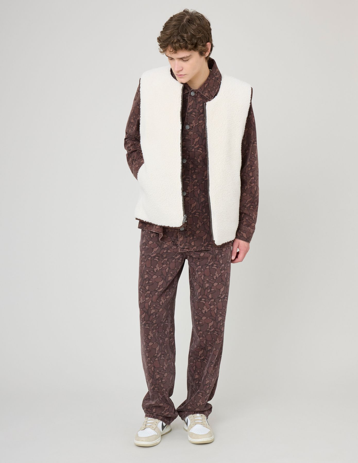 Blouson sans manches réversible