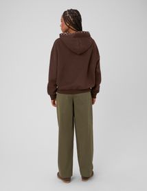 Sweat capuche &agrave; studs