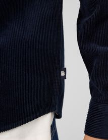 Chemise en velours c&ocirc;tel&eacute;