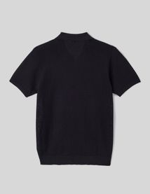 Polo maille ajourée