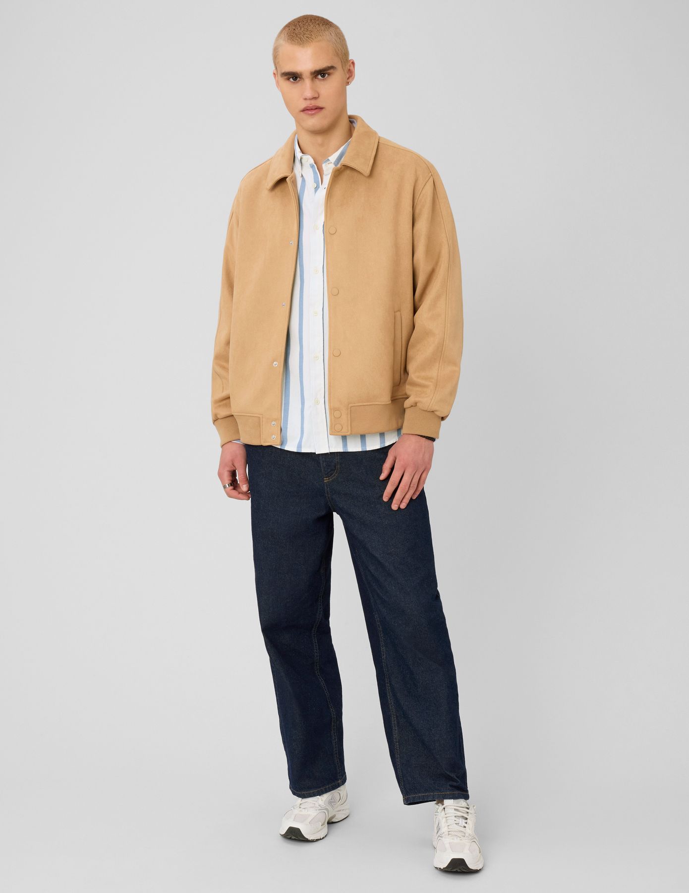 Chemise manches longues ray&eacute;e