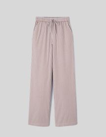 Pantalon fluide à rayures