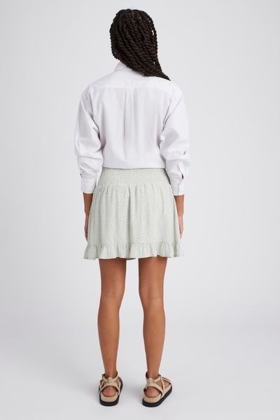 Jupe short imprimé fleurs