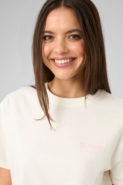 T-shirt imprim&eacute; devant / dos