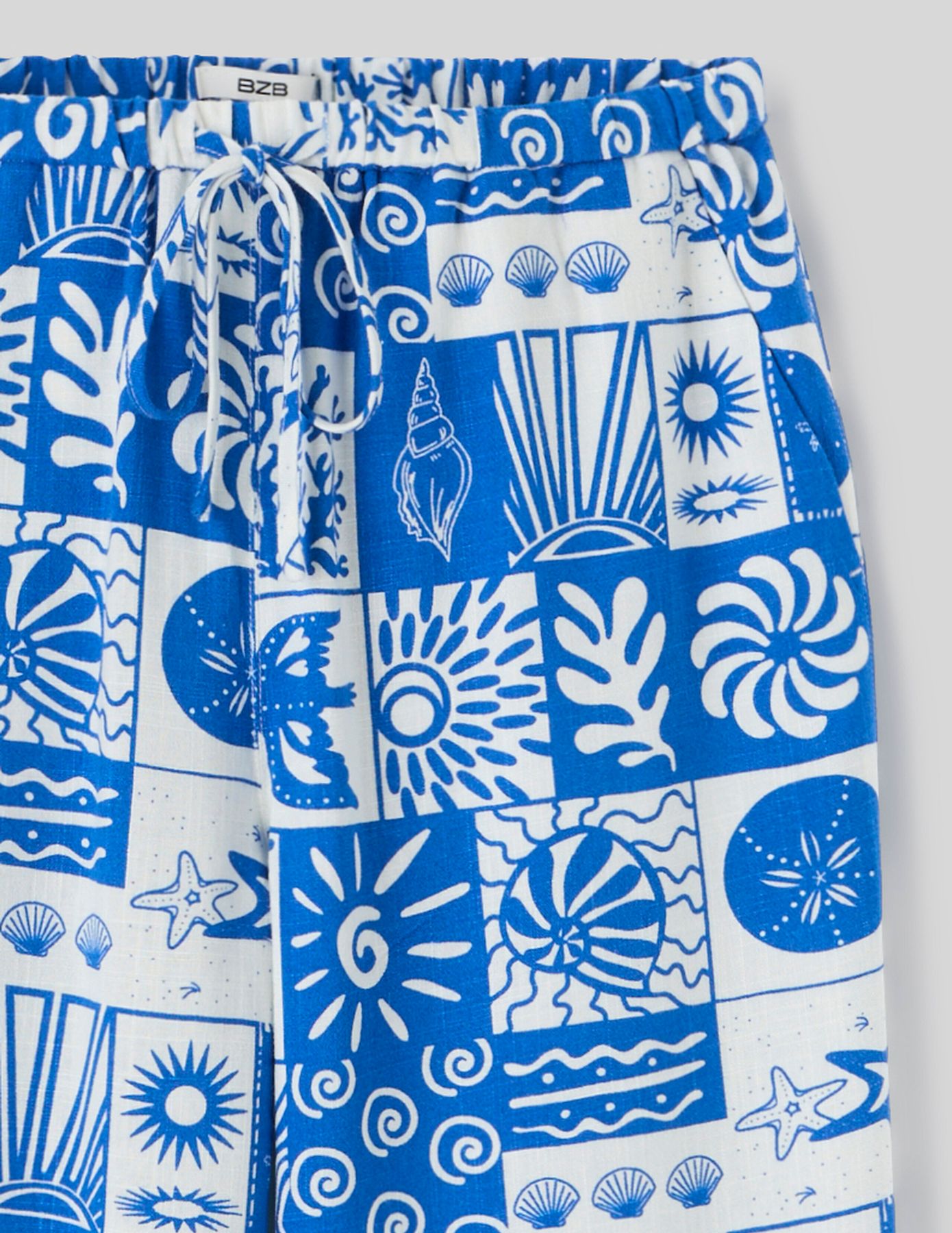 Pantalon fluide imprimé