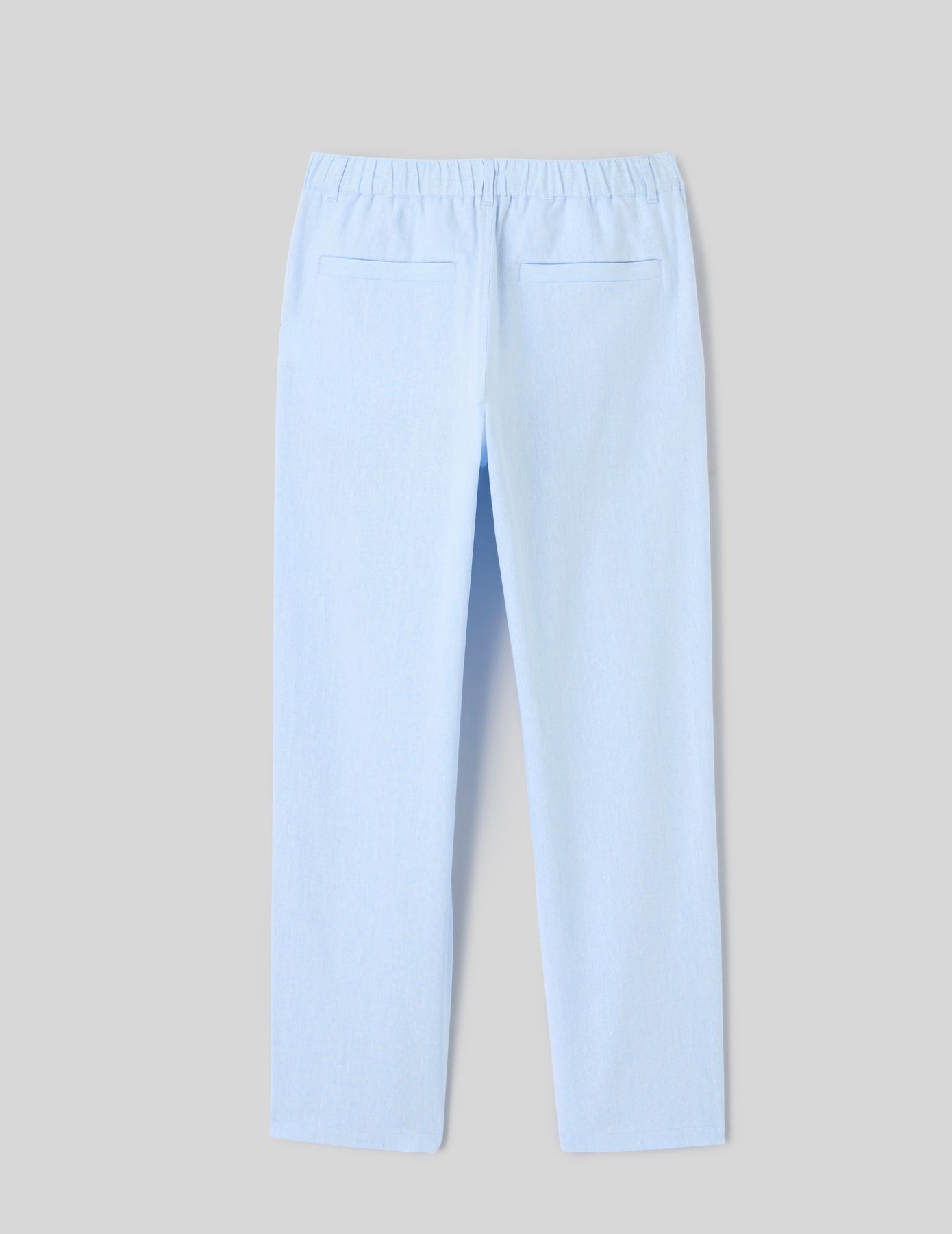 Pantalon de ville fluide viscose lin