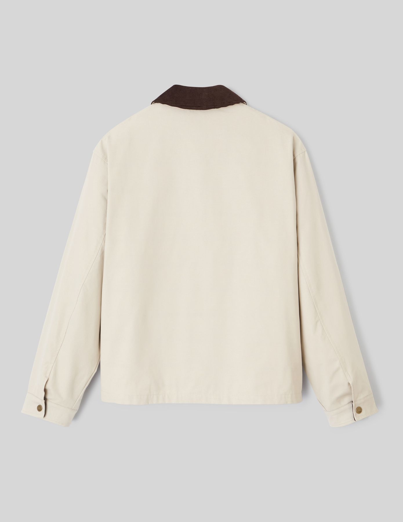 Veste zippée col velours