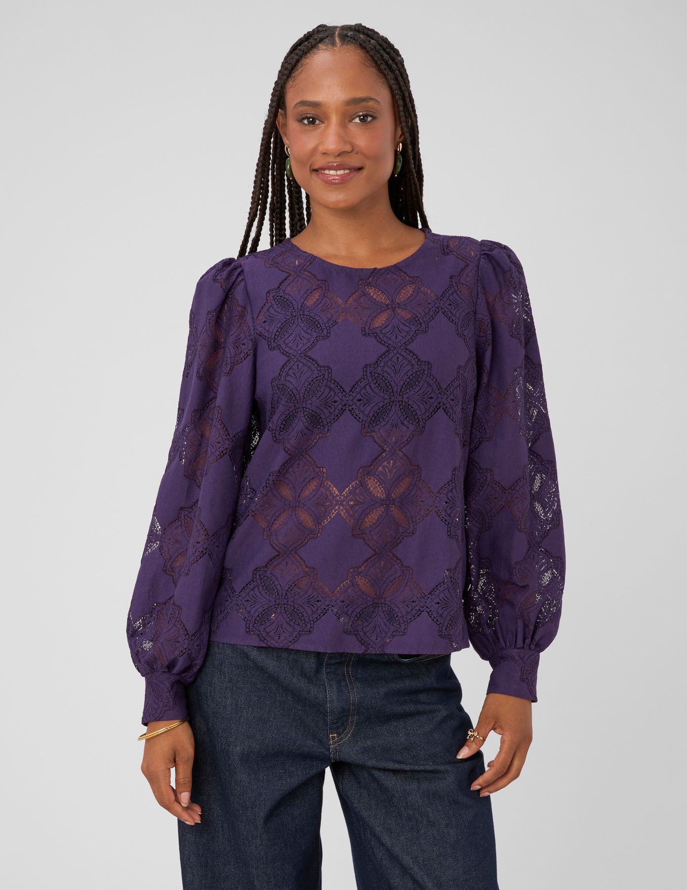 Blouse manches longues