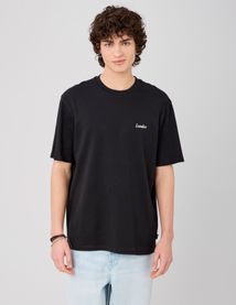 T-shirt broderie poitrine