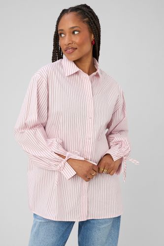 Chemise rayée oversize