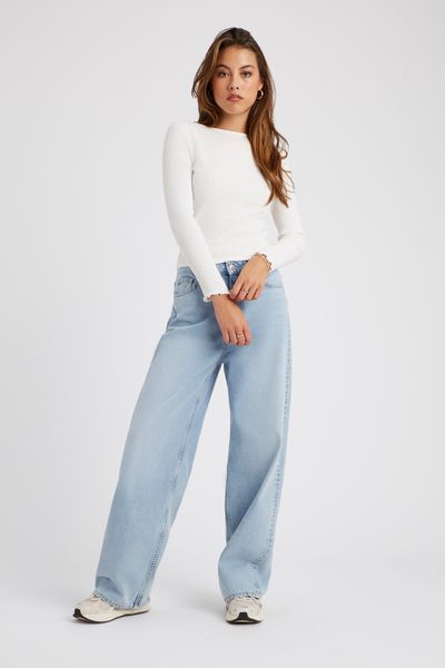 T-shirt dos nu manches longues