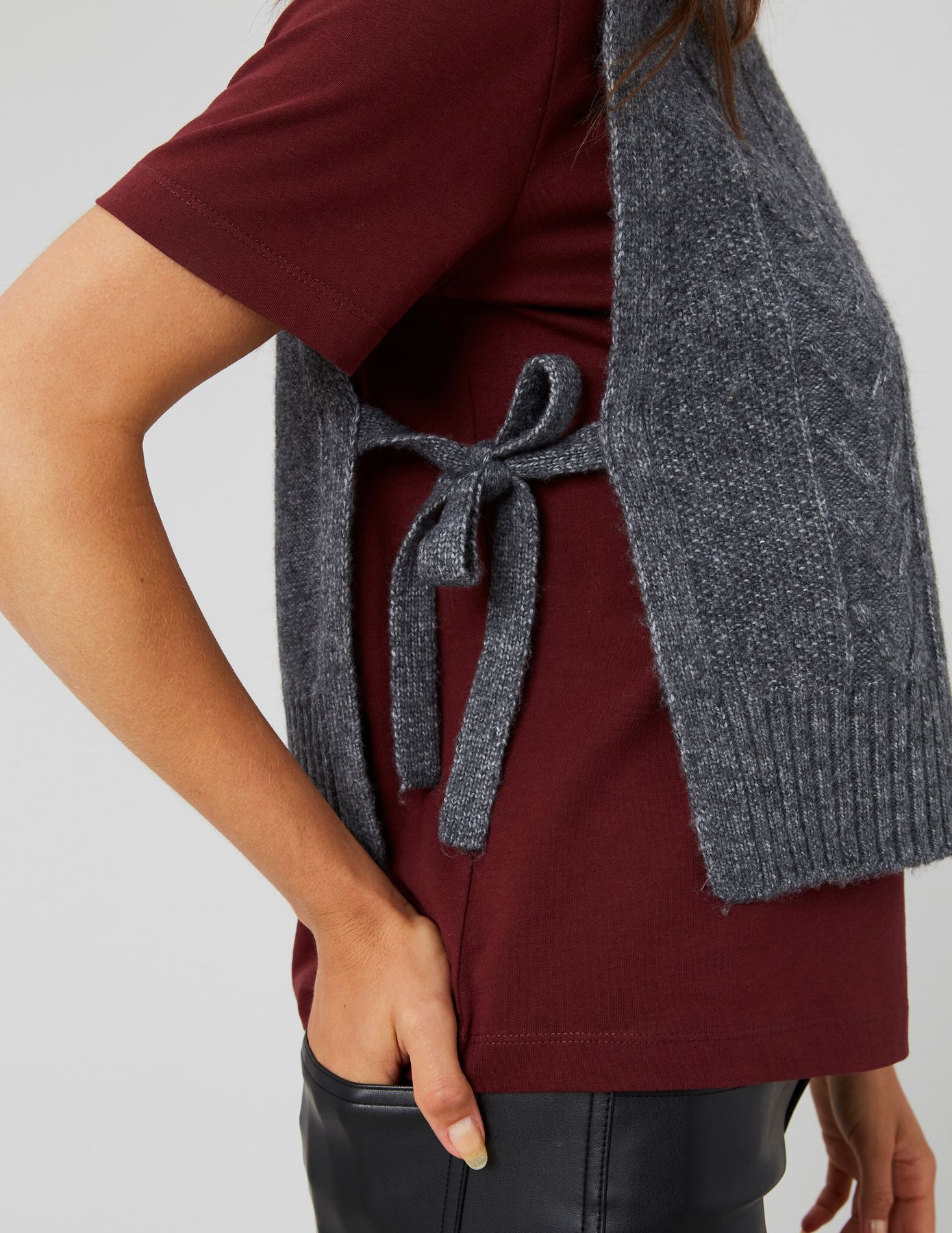 Pull sans manches