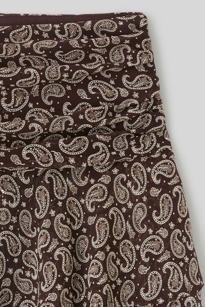 Jupe short imprim&eacute;e