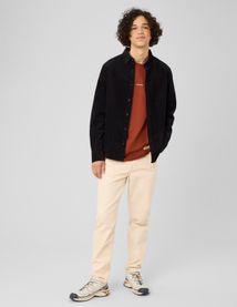 Chemise en velours c&ocirc;tel&eacute;