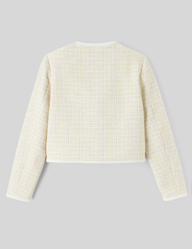 Veste en tweed courte
