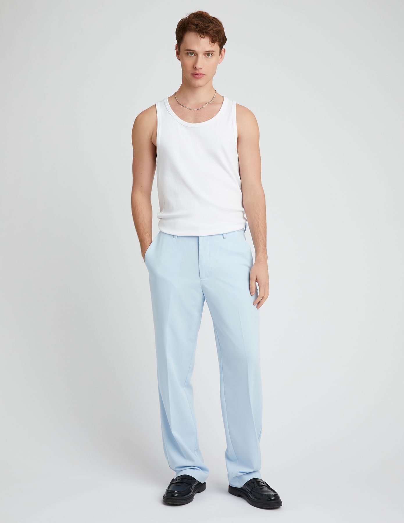 Pantalon de ville fluide loose