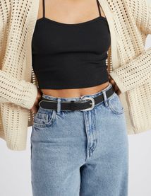 Ceinture fantaisie clous