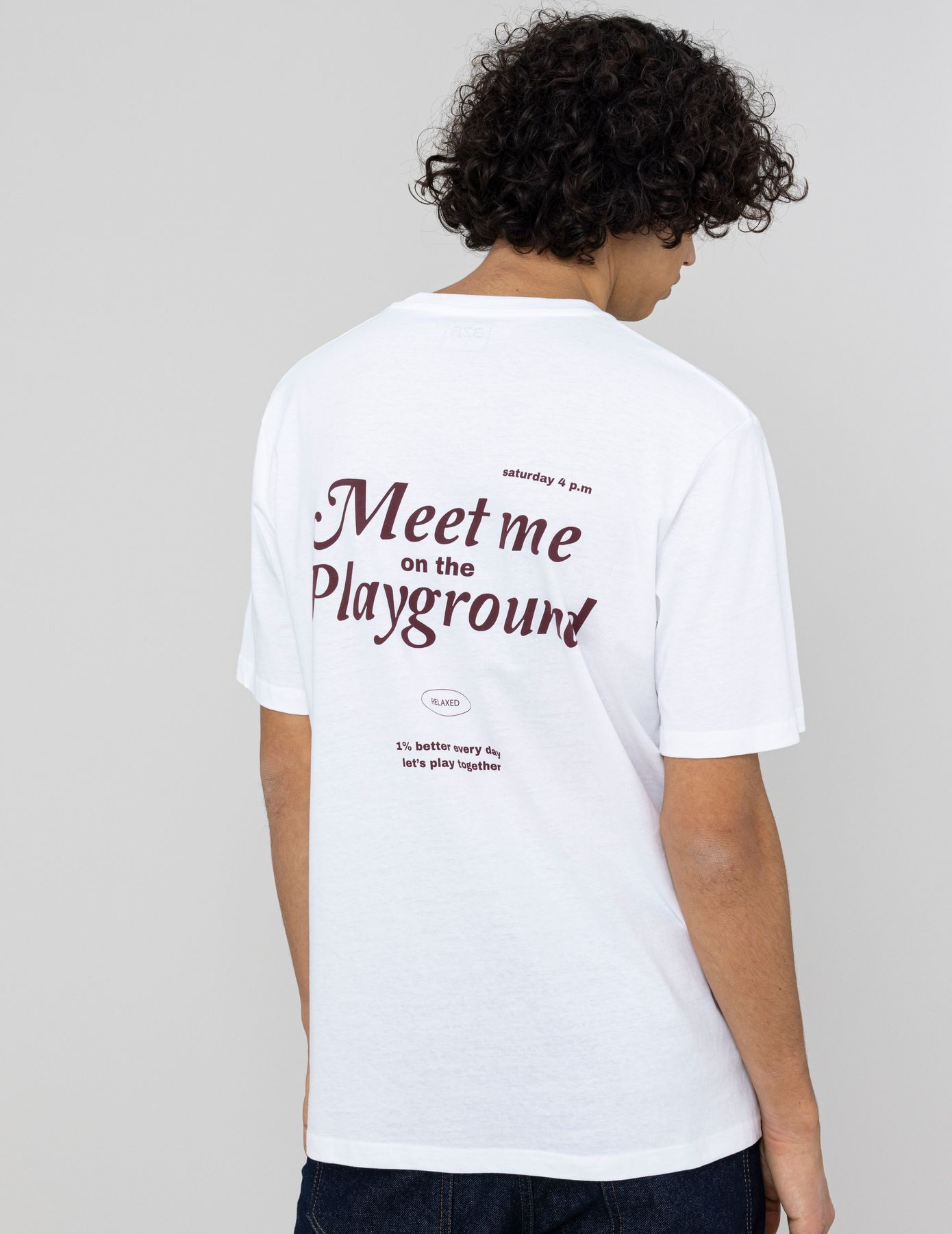 T-shirt imprim&eacute; devant/dos