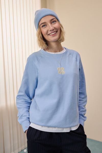 Sweat raglan brodé