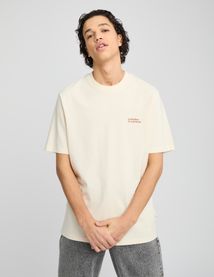 T-shirt imprimé devant dos