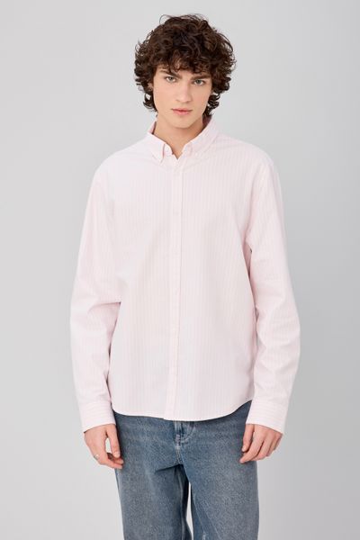 Chemise oxford ray&eacute;e