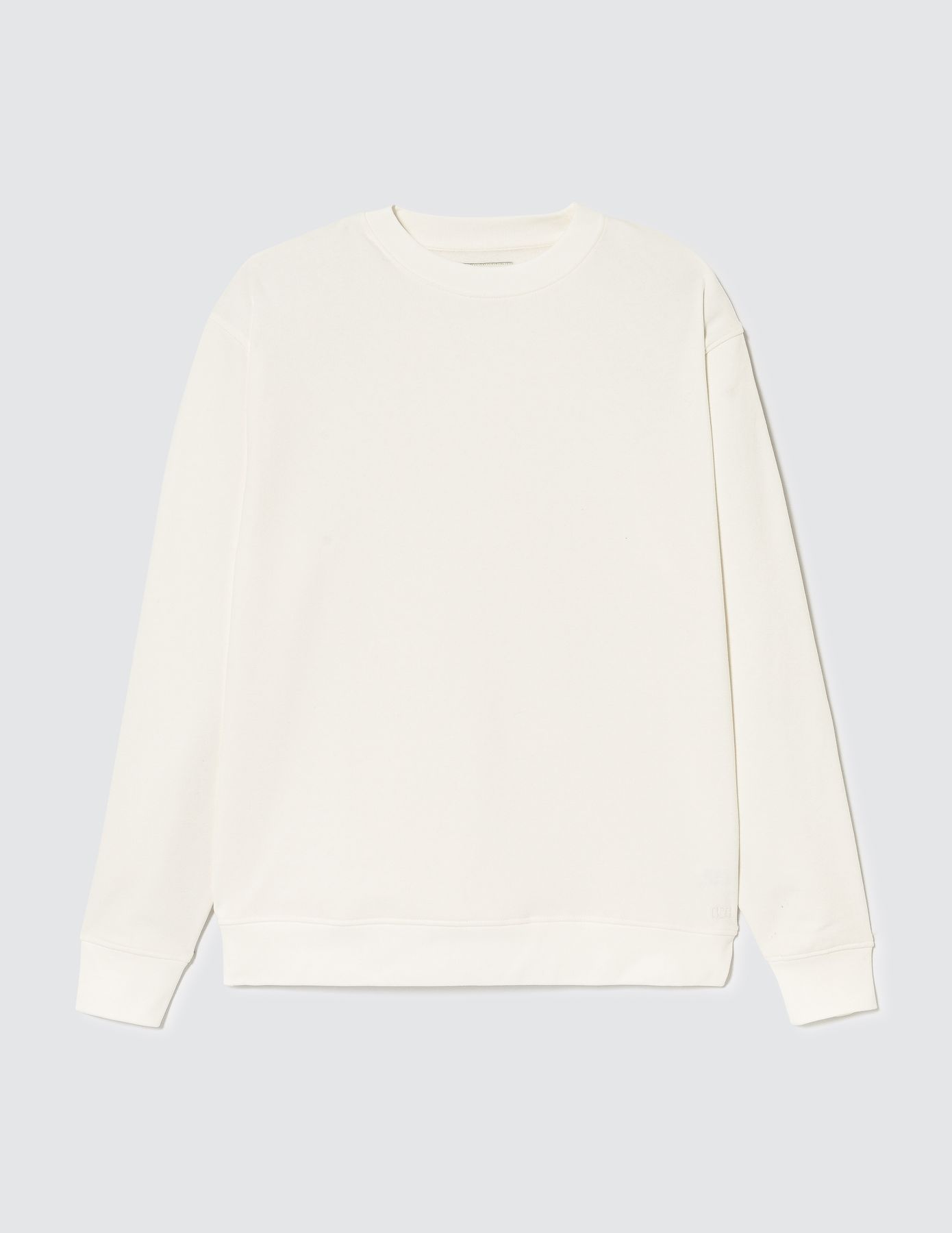 Sweat col rond uni