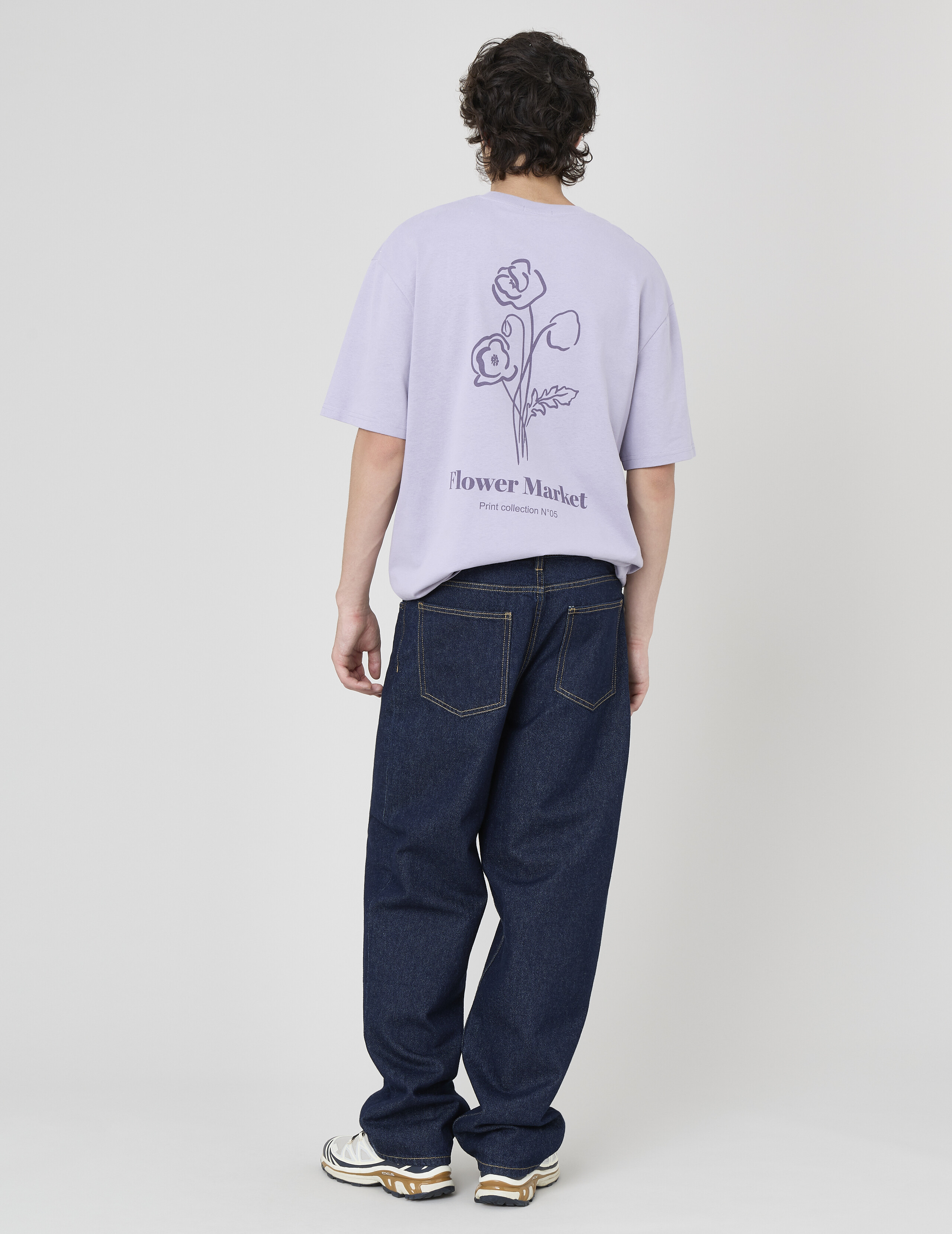 Jean loose brut Bleu moyen | BZB