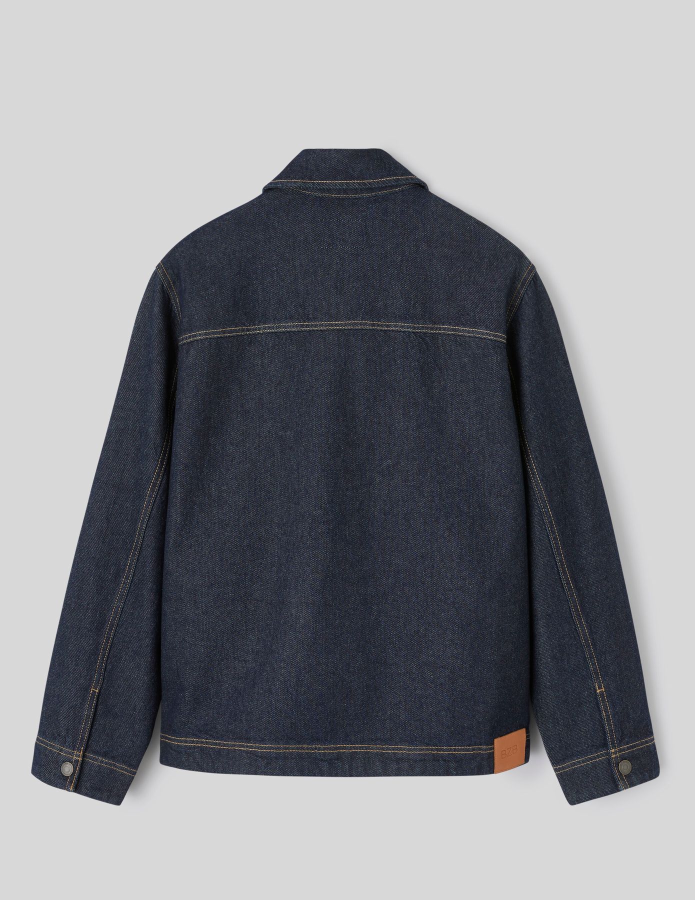 Veste en denim zipp&eacute;e