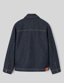 Veste en denim zipp&eacute;e