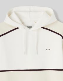 Sweat à capuche colorblock