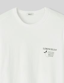 T-shirt imprim&eacute; limoncello