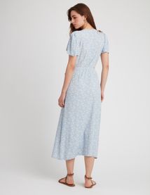 Robe longue imprimée