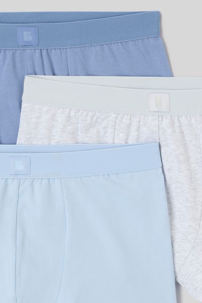 Lot de 3 boxers unis