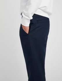 Pantalon de ville coton lin