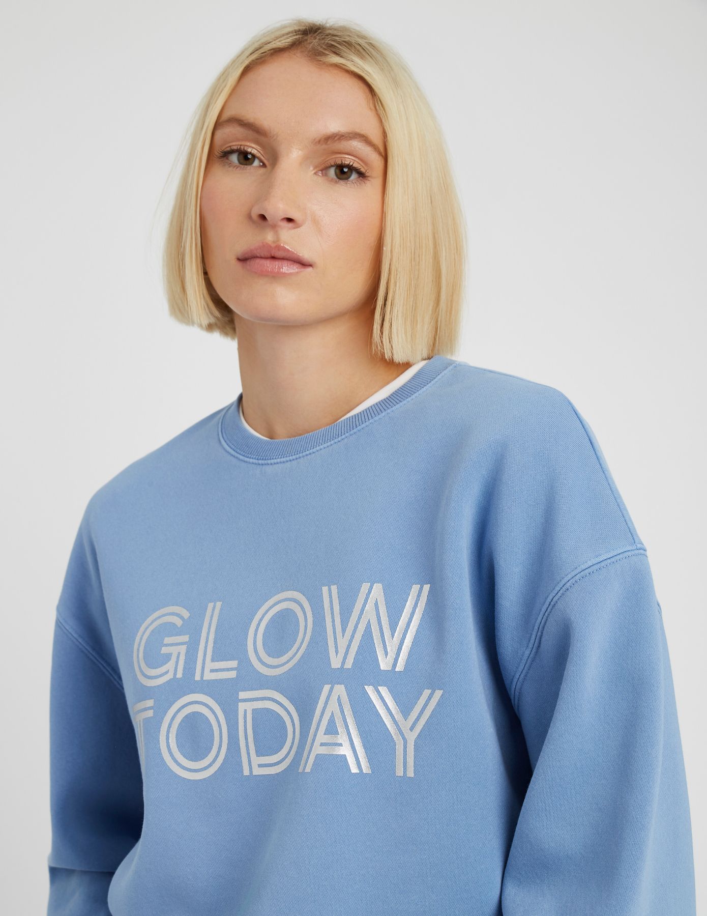 Sweat col rond imprimé