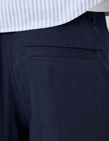 Pantalon de ville fluide viscose lin