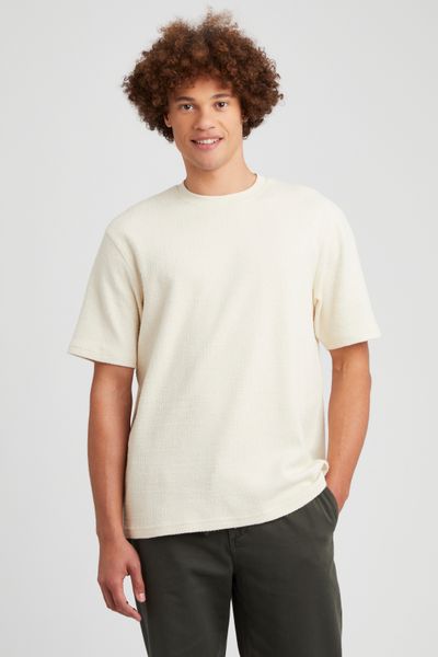 T-shirt matière fantaisie