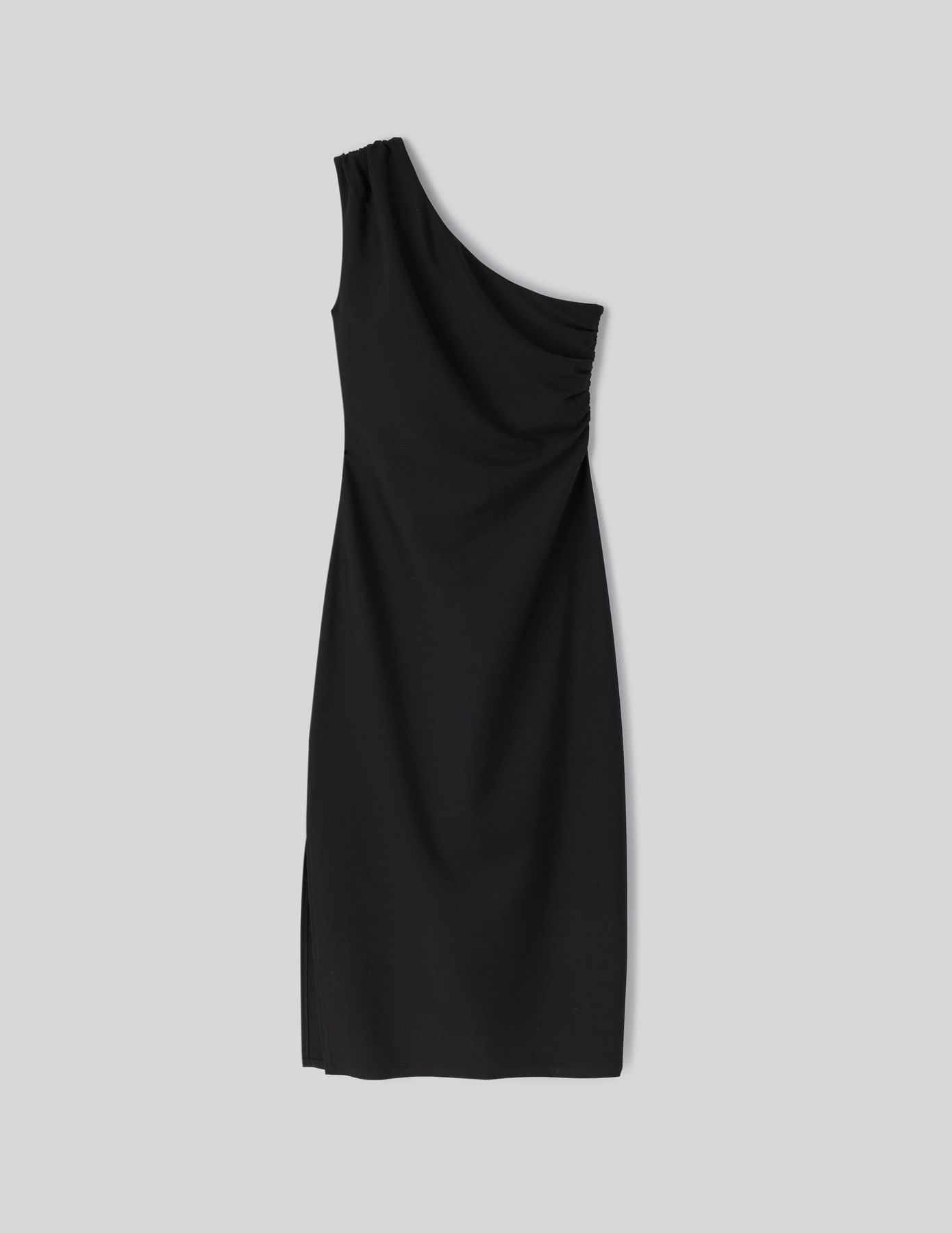 Robe longue asymétrique