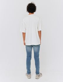 Jean slim basique stone clair
