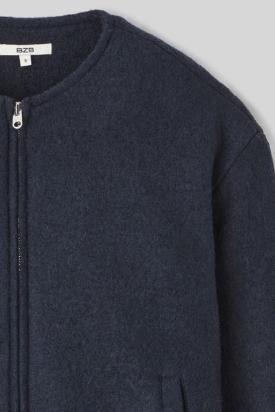 Veste boule en laine