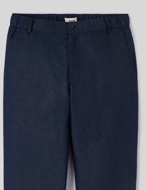Pantalon de ville coton lin