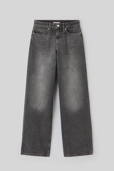 Jean wide leg taille basse