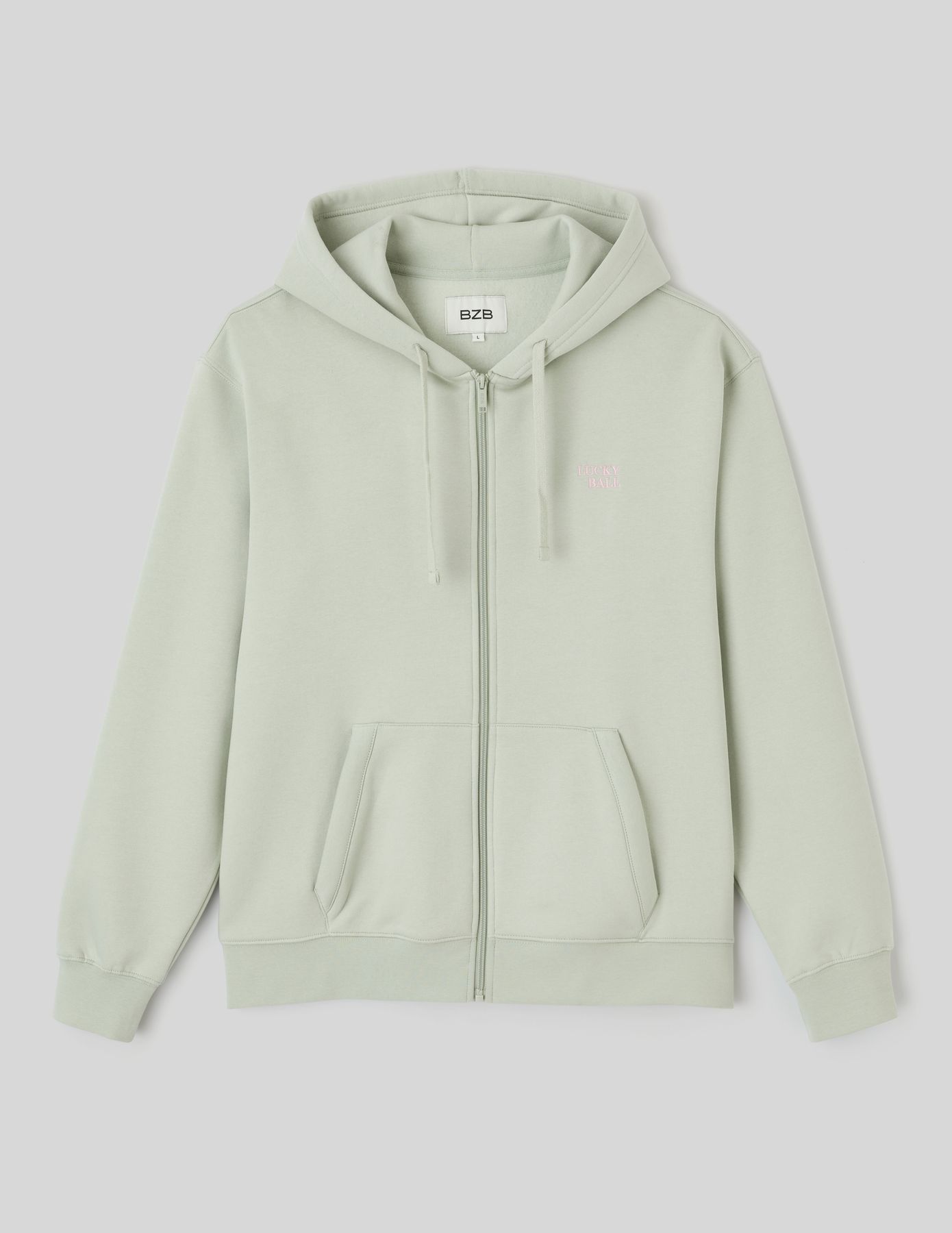 Sweat zipp&eacute; animation devant/dos
