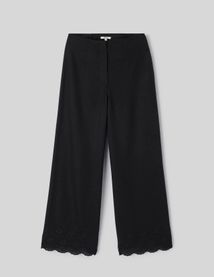 Pantalon broderie
